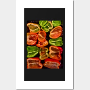 Peppers Prep/ vegetable Photo Posters and Art